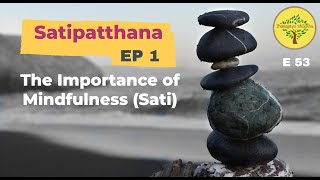 Satipatthana EP1: The Importance of Mindfulness (Sati) | Thanajayo Bhikkhu | 21 Apr 2021