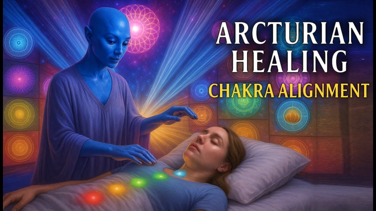 Arcturian Healing Frequency Activate Align All 7 Chakras With Light