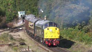 40106 after leaving Bewdley 1st October 2021