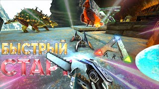 ARK ➤ ВЫЖИВАНИЕ С НУЛЯ | БЫСТРОЕ РАЗВИТИЕ НА ОТКРЫТИИ СЕРВЕРА | Пытаемся ВЫЖИТЬ на Суровой Классике!