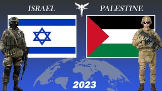 ISRAEL vs PALESTINE military power comparison 2023
