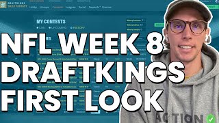 NFL DFS First Look for Week 8 DraftKings