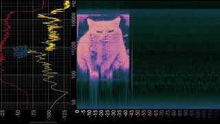 Spawning 3 random things on spectrogram
