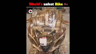 World's safest Bike 🏍  #ytshorts #shorts #viralvideo #safestbik #bike