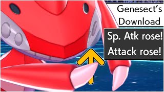 FULL DOWNLOAD ABILITY POKEMON TEAM! Shiny Genesect, Porygon Z, Porygon2, Porygon