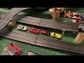 ho slot car track afx giant raceway overview and car’s