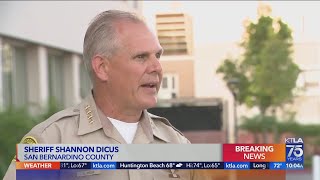 Sheriff's deputy in stable condition after being shot by suspect in Rancho Cucamonga