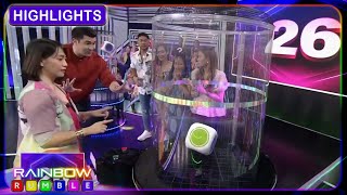 Ex-'PBB' Housemate Chx Alcala, suwertihin kaya sa Rainbow Rumble jackpot round? | Rainbow Rumble