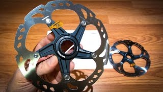 Shimano XT RT81 Ice-Tech Centerlock Rotor Review, Installation on SLX M678 Hubs