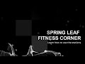 learn how to use fitness corner intro