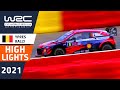 WRC HIGHLIGHTS Sunday Afternoon : Renties Ypres Rally Belgium 2021: WRC Rally Highlights and Results