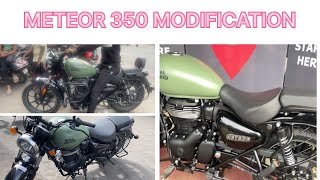 Finally Meteor Modify Karwa Hi Li | Meteor350 Full Modification | JC ROAD BANGALORE | vlog |