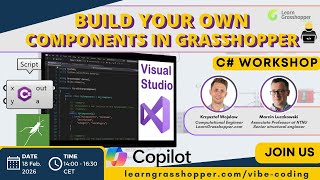 Vibe Coding. Build your first Grasshopper plugin with Visual Studio and Copilot