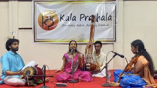 Savita Sundaresan  :  Carnatic Music Concert  :  Kala Prashala's 3rd Annual Music Festival