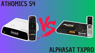 Athomics S4 ou Alphasat TX PRO? Qual O Melhor Receptor Para 2025?