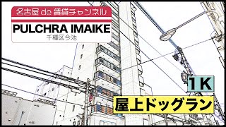 【名古屋de賃貸チャンネル】PULCHRA IMAIKE/1K/屋上ドッグラン/千種区今池