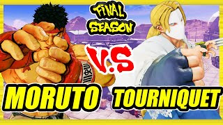 SFV CE 🔥 Moruto (Ryu) vs Tourniquet (Vega) 🔥 Ranked Set 🔥 Street Fighter 5