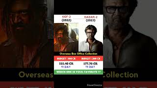 KGF 2 Vs Jailer Movie 11 Day Comparison || Box Office Collection #shorts #vikram #jailer #kgf2