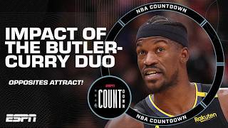 OPPOSITES ATTRACT 🧲 How the Jimmy Butler-Steph Curry duo is impacting the Warriors | NBA Countdown