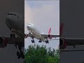 WOW! Virgin Atlantic A340-600 landing at London Heathrow Airport #shorts