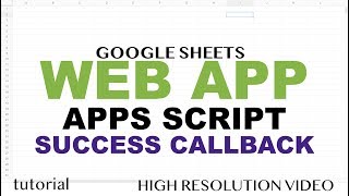 Web App - Search a Match in Spreadsheet - Google Apps Script Web App Tutorial - Part 5