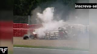 TOP 5 F1 CRASHES AT EAU ROUGE RAIDILLON - TOP 5 ACIDENTES NA EAU ROUGE NA FÓRMULA 1