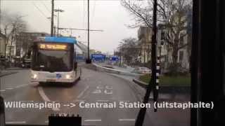 🚎🇳🇱 [TROLLEYBUS ARNHEM CAB RIDE] Lijn 2 Hoogkamp - De Laar West