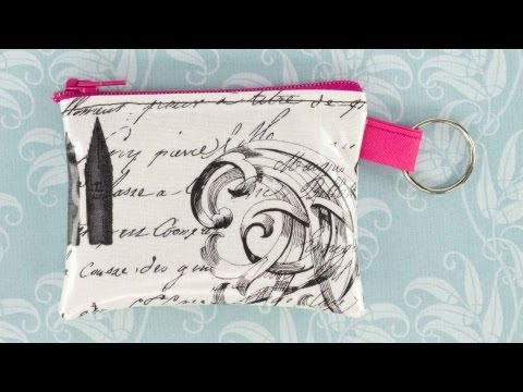 How To Sew A Zipper Coin Purse How To Sew A Zipper Coin Purse