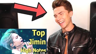 VOCAL COACH Reacts to BTS JIMIN's BEST VOCALS & HIGH NOTES (Updated)