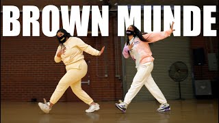 BROWN MUNDE | Bhangra Funk Dance | Shivani Bhagwan Chaya Kumar | AP Dhillon, Gurinder Gill