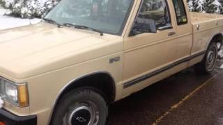 1983 CHEVROLET S10 PICKUP 2WD REG CAB