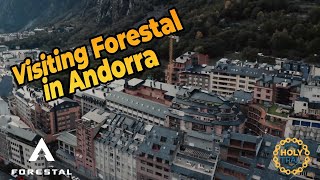 Visiting and picking up the Forestal Siryon in Andorra at the Forestal Technology Center.