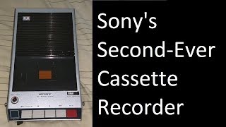 Sony Tapecorder TC-110A cassette recorder (1973)