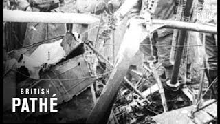 Latest Type Of Gotha Aeroplane Brought Down (1914-1918)