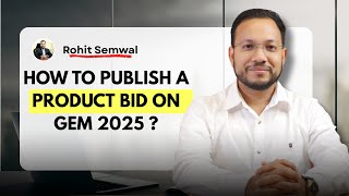 How to Create Product Tender on GeM 2025? | GeM Buyer Complete Step-by-Step Guide