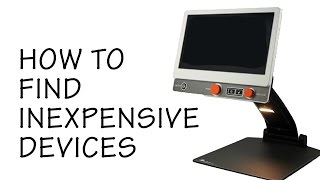 How To Find Inexpensive Assistive Technology