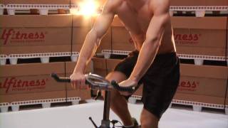 How to work out on your Star Trac V-Bike Spinner exercise bike