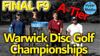 Warwick Disc Golf Championships | Final F9 | Brinster, Chace, Conway, Moriarty