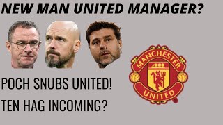 TEN HAG ANNOUNCEMENT IMMINENT! POCH SNUBS UNITED | Manchester United News Today