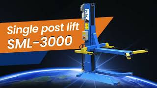 Discover the Benefits of PEAK lift New SML-3000 Single Post Lift!