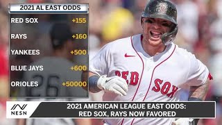 2021 American League East Odds: Red Sox, Rays Now Favored