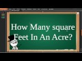 ✅ How Many Feet In An Acre