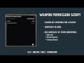 Advanced Weapon Permissions | ESX | QB | QBOX | Standalone | FiveM | GTA 5