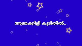 Ammakkili koodithil karaoke with lyrics