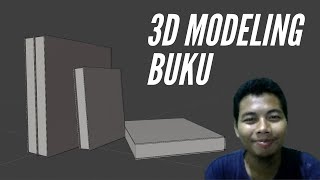 Tutorial 3D Modeling Buku | Blender 2.8