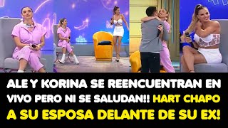 ALE  Y KORINA SE REENCUENTRAN EN VIVO PERO NI SE SALUDAN!! HART CHAPO A SU ESPOSA DELANTE DE SU EX!