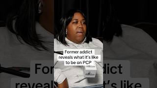 She reveals the TRUTH about PCP 😳 #addiction #omg