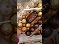 FERRERO COLLECTION #chocolate #shorts #shortvideo #asmr #ferrerorocher