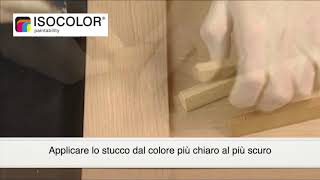 Stucco Cera Isocolor legno chiaro