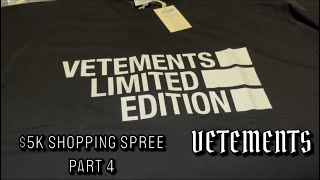 Vetements Logo Printed Crewneck T-Shirt ( Full Review )